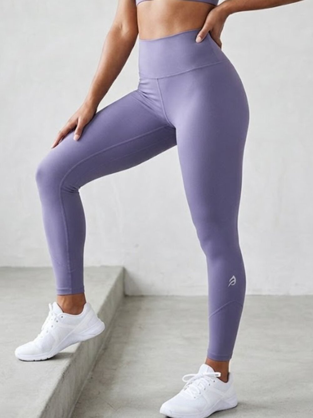 P'tula Alainah III Leggings Size M Purple High Rise Athletic Yoga Pants